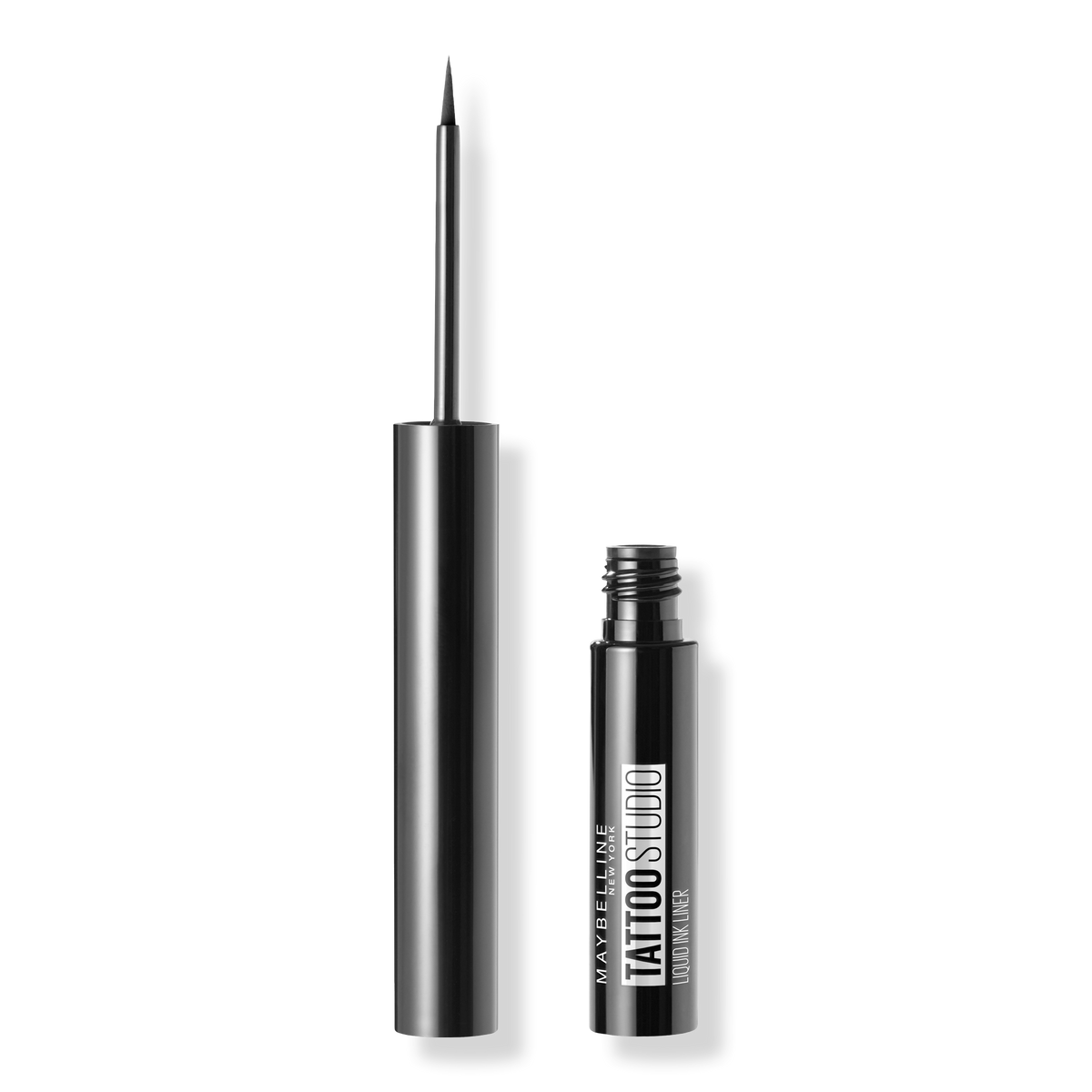 Maybelline TattooStudio Liquid Ink Eyeliner, Ink Black, 0.08 oz