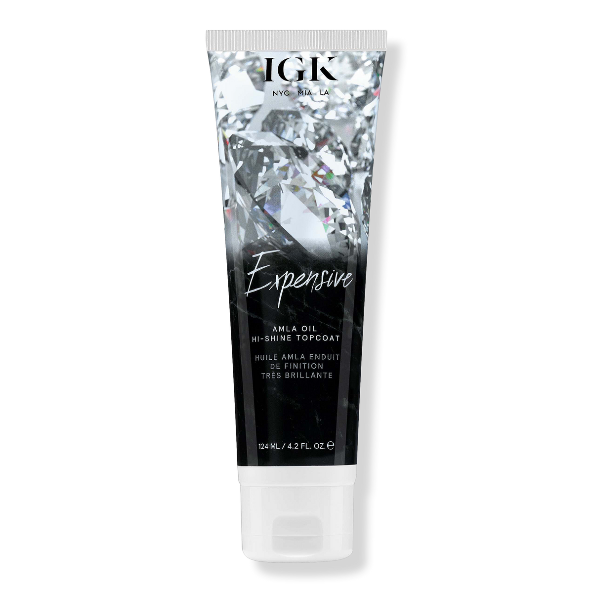 IGK Expensive Amla Oil Hi Shine Top Coat, 4.2 oz