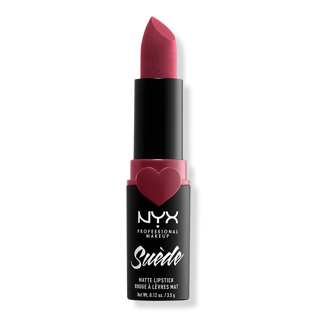 NYX Professional Makeup Suede Matte Lipstick Lightweight Vegan Lipstick, Vintage, 0.12 oz