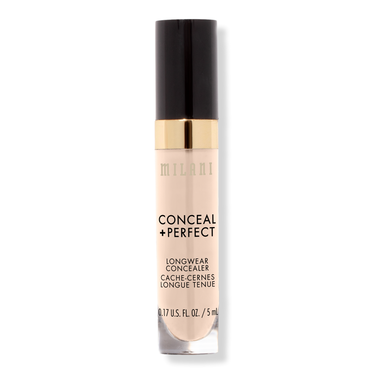 Milani Conceal + Perfect Longwear Concealer, Pure Ivory, 0.17 oz