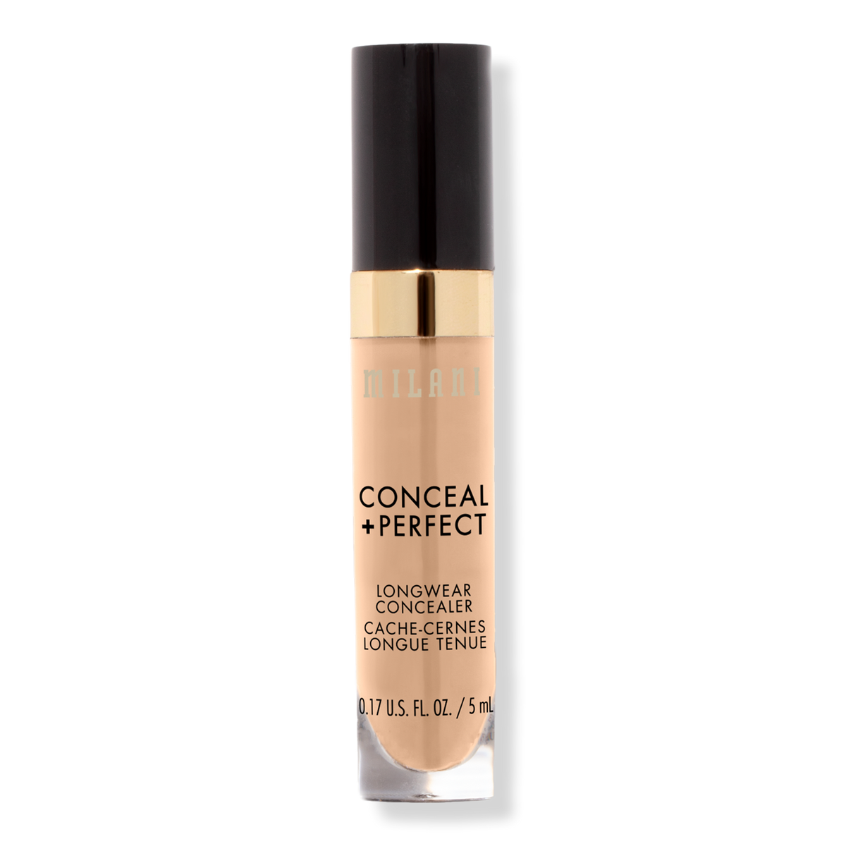 Milani Conceal + Perfect Longwear Concealer, Light Natural, 0.17 oz