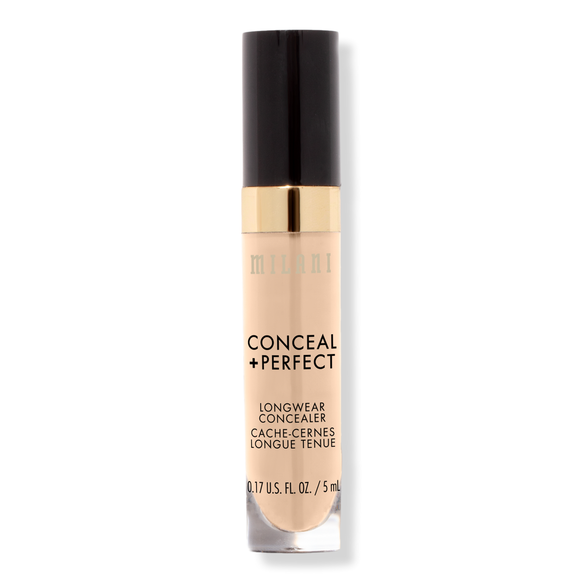 Milani Conceal + Perfect Longwear Concealer, Light Nude, 0.17 oz