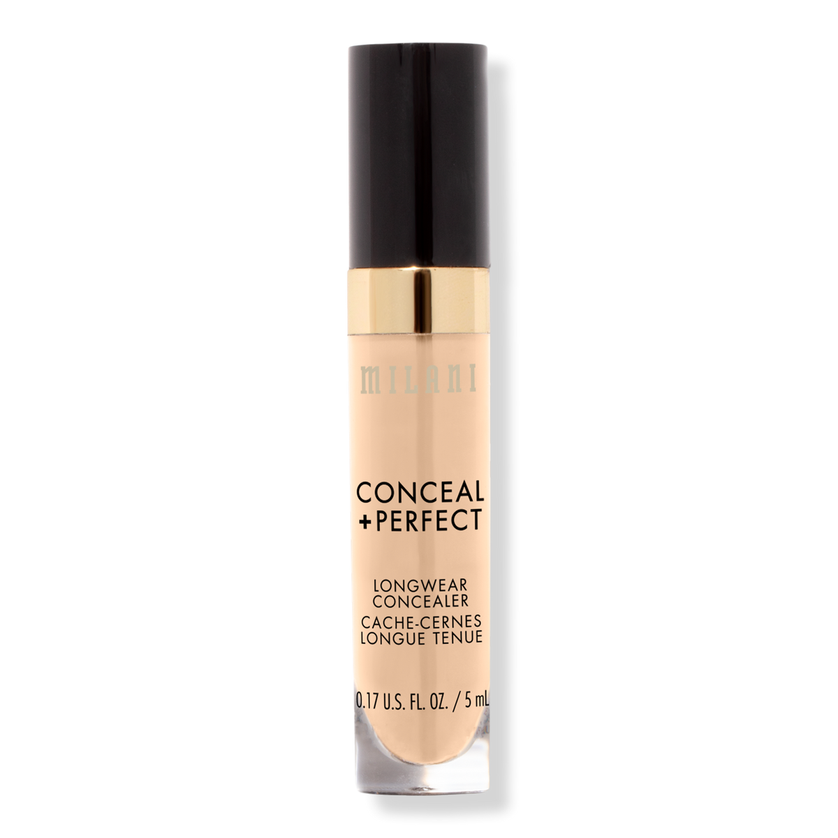 Milani Conceal + Perfect Longwear Concealer, Light Vanilla, 0.17 oz