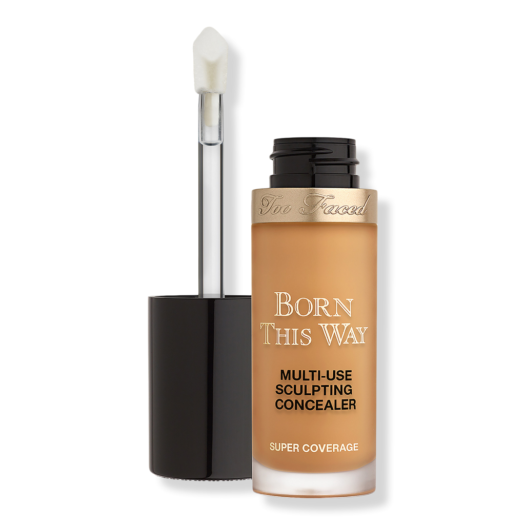 Too Faced Born This Way Super Coverage Multi-Use Sculpting Concealer, Cookie, 0.5 oz