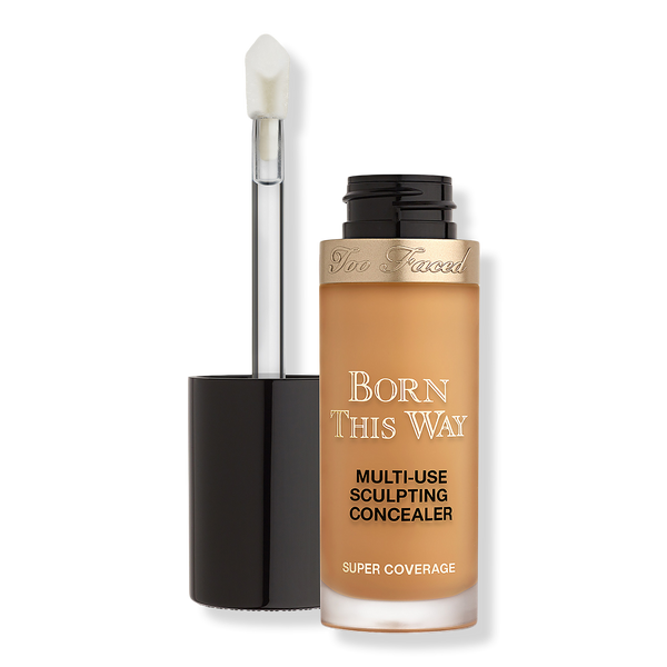 Too Faced Born This Way Super Coverage Multi-Use Sculpting Concealer, Cookie, 0.5 oz