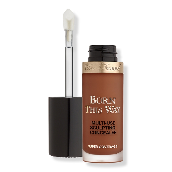 Too Faced Born This Way Super Coverage Multi-Use Sculpting Concealer, Sable, 0.5 oz