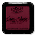 NYX Professional Makeup Sweet Cheeks Creamy Powder Blush (Matte), Red Riot, 0.17 oz