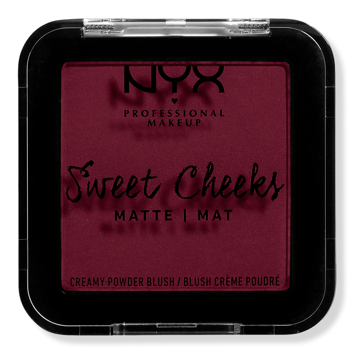 NYX Professional Makeup Sweet Cheeks Creamy Powder Blush (Matte), Red Riot, 0.17 oz
