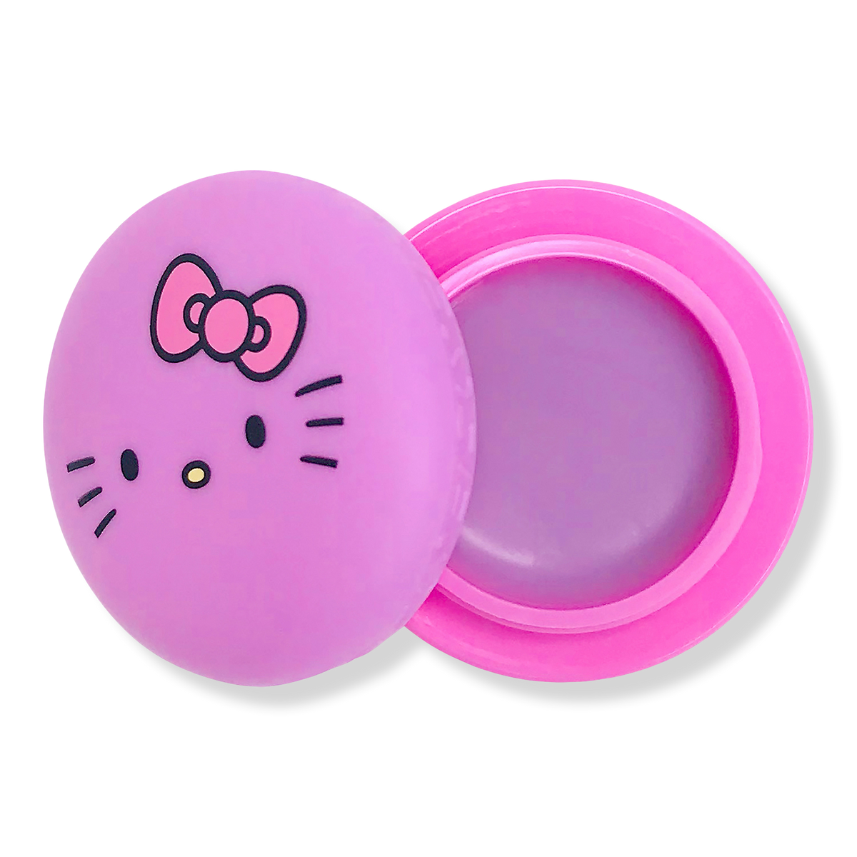 The Crème Shop Hello Kitty Macaron Lip Balm, Rainbow Sherbert, 0.26 oz