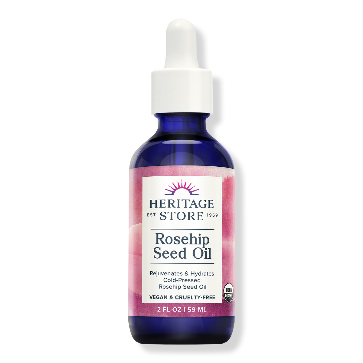 Heritage Store Rosehip Seed Oil, 2 oz
