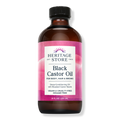 Heritage Store Black Castor Oil, 8 oz