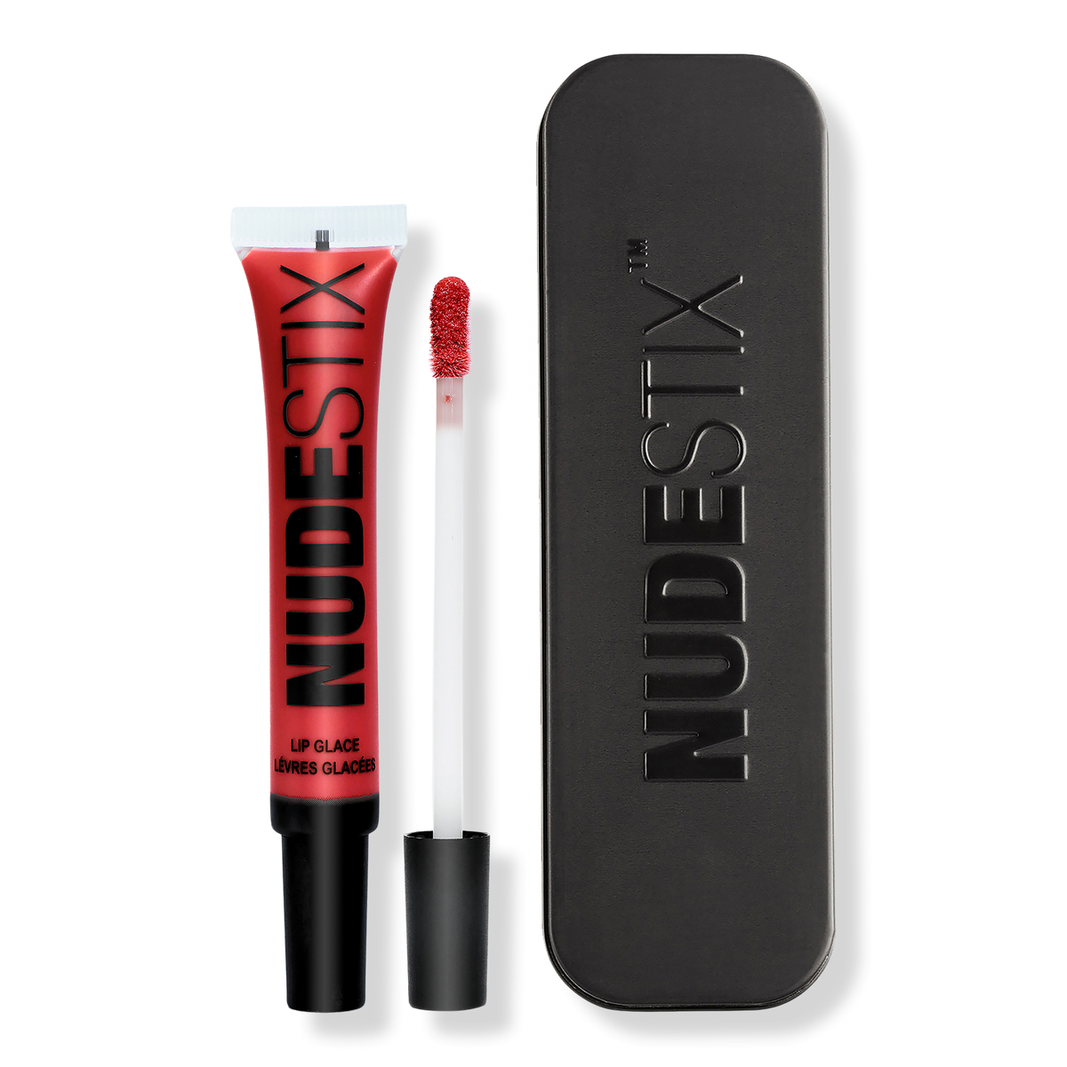 NUDESTIX Nude Plumping Lip Glace, Nude Cherry 00, 0.34 oz