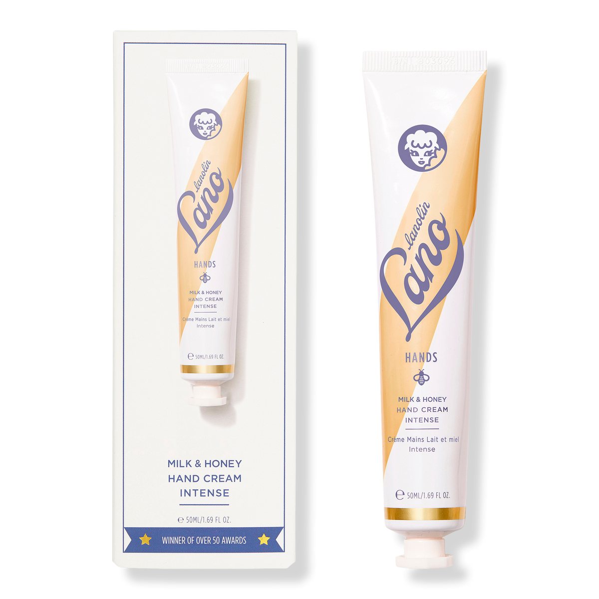 Lano Milk & Honey Hand Cream Intense, 1.69 oz