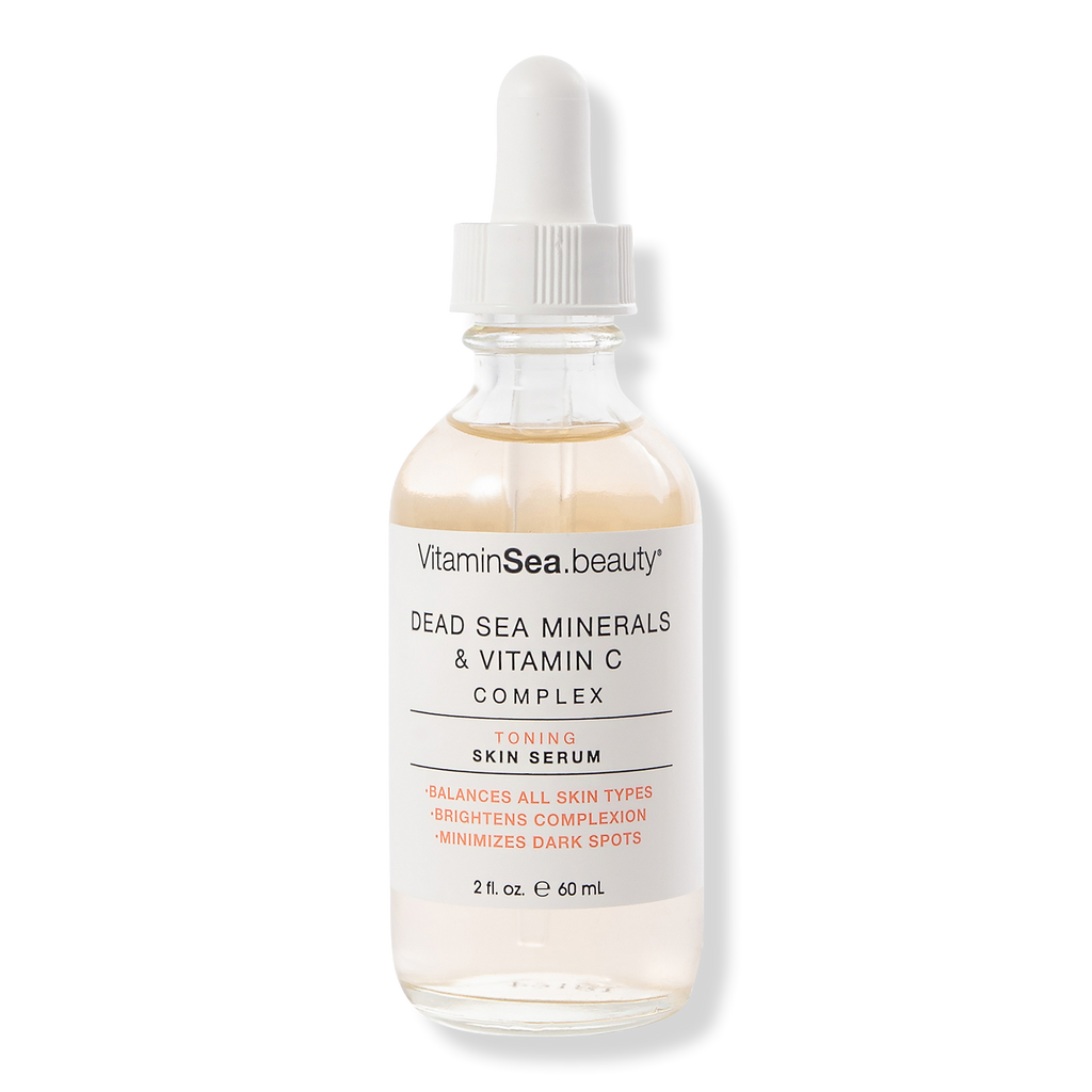 VitaminSea.beauty Dead Sea Minerals & Vitamin C Complex Toning Skin Serum, 2 oz
