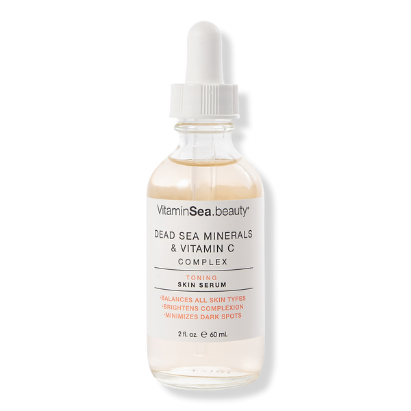 VitaminSea.beauty Dead Sea Minerals & Vitamin C Complex Toning Skin Serum, 2 oz
