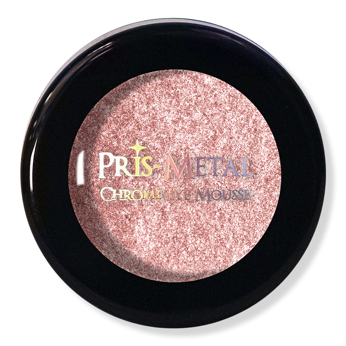 J.Cat Beauty Pris-Metal Chrome Eye Mousse, Cosmic Candy, 0.07 oz