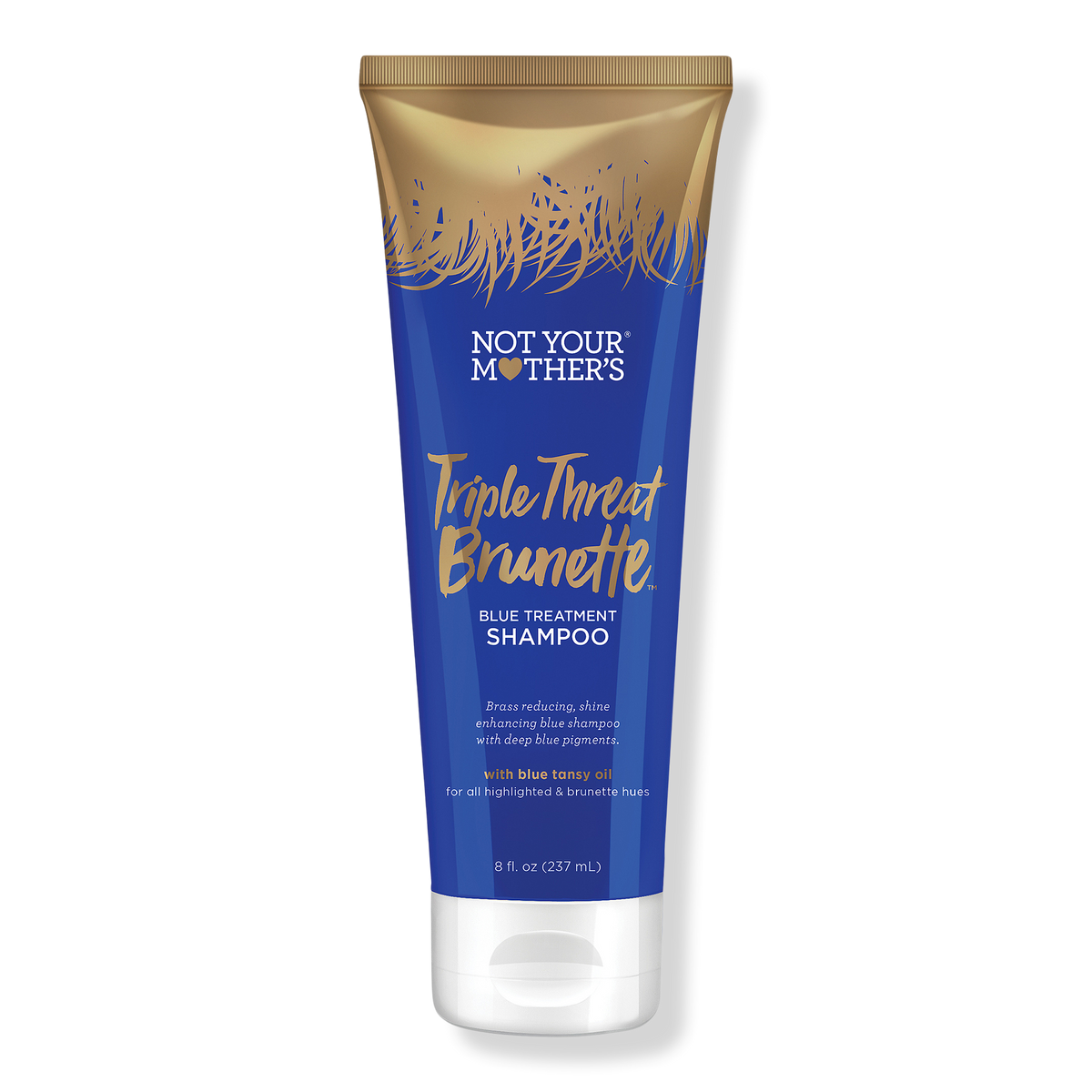 Not Your Mother's Triple Threat Brunette Blue Treatment Shampoo, 8 oz