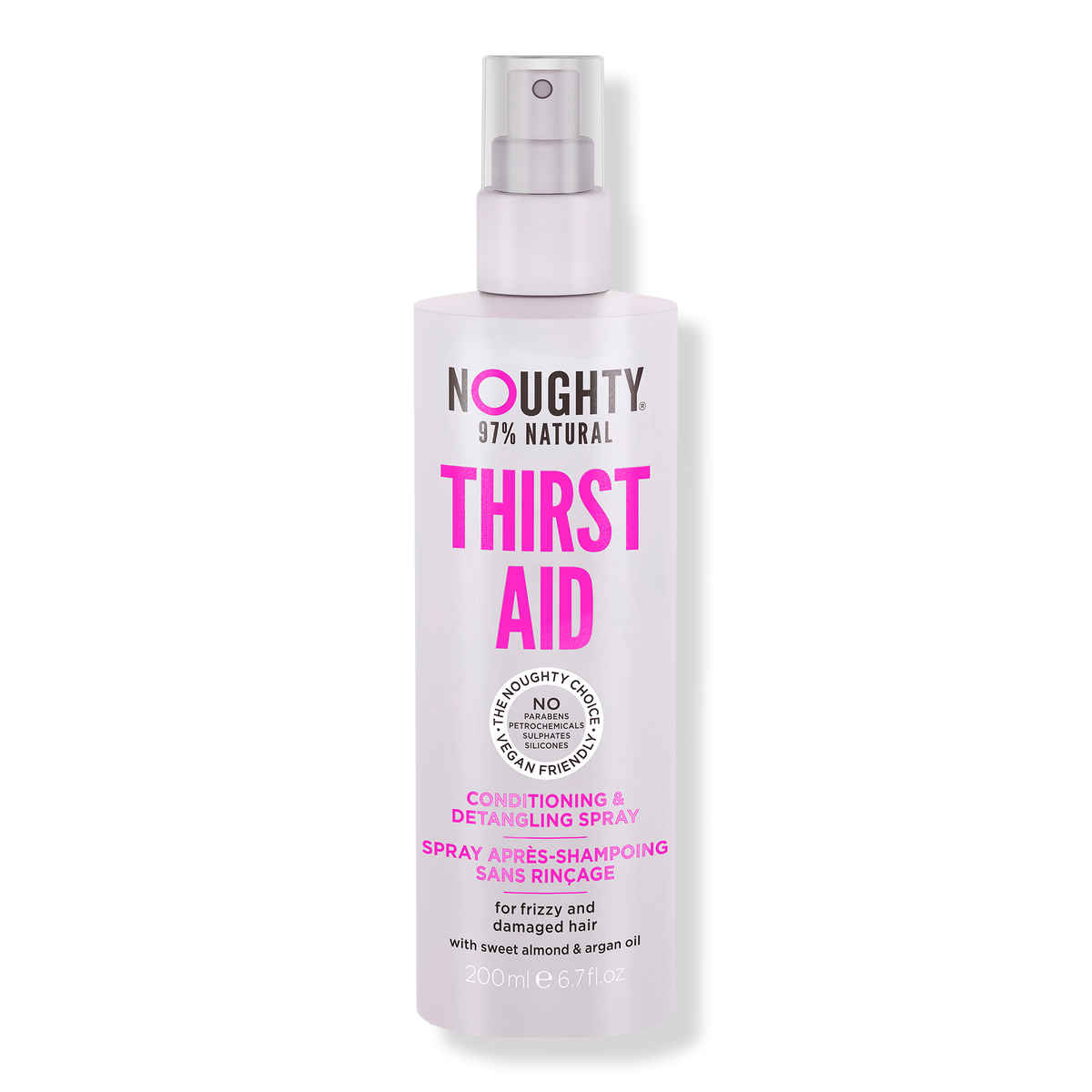 Noughty Thirst Aid Conditioning & Detangling Spray, 6.7 oz