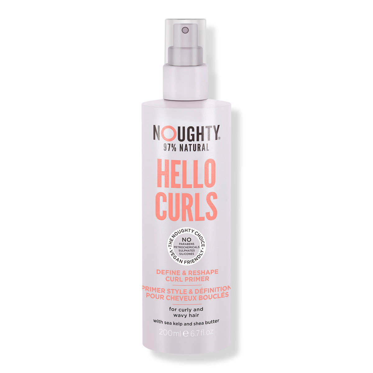 Noughty Hello Curls Define & Reshape Curl Primer, 6.7 oz