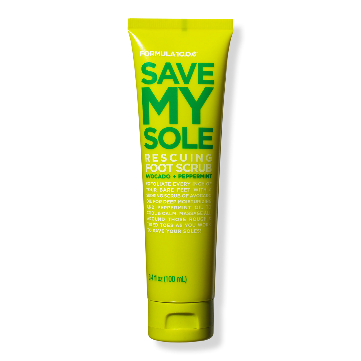 Formula 10.0.6 Save My Sole Rescuing Foot Scrub, 3.4 oz