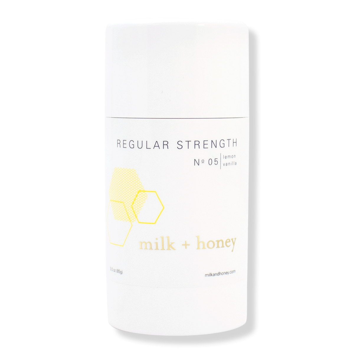 Milk + Honey Lemon, Vanilla Regular Strength Deodorant No.05, 2.5 oz