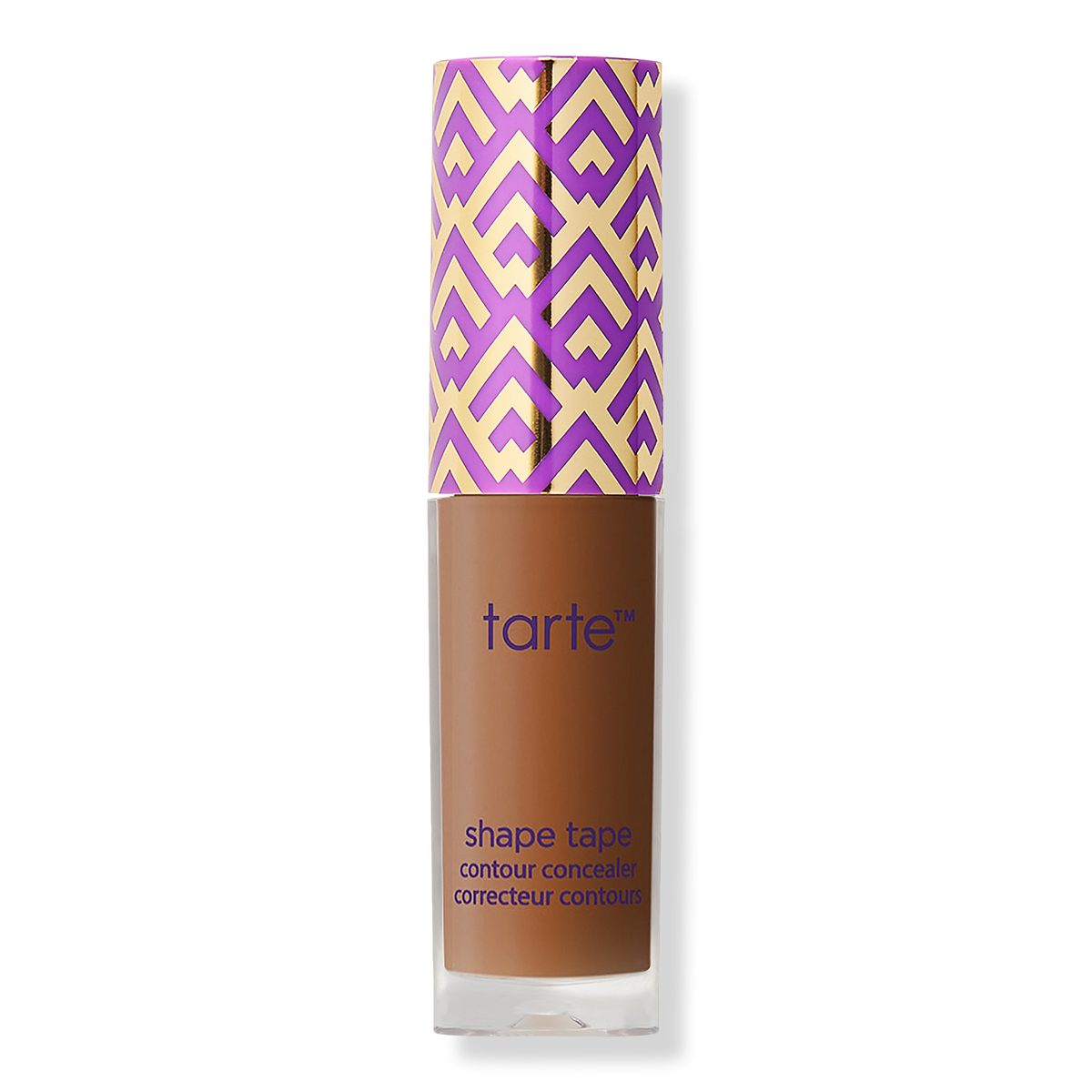 Tarte Travel-Size Shape Tape Full Coverage Concealer, 53H Deep Honey, 0.033 oz
