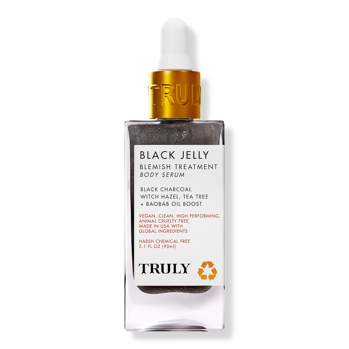Truly Black Jelly Blemish Treatment Body Serum, 3.1 oz