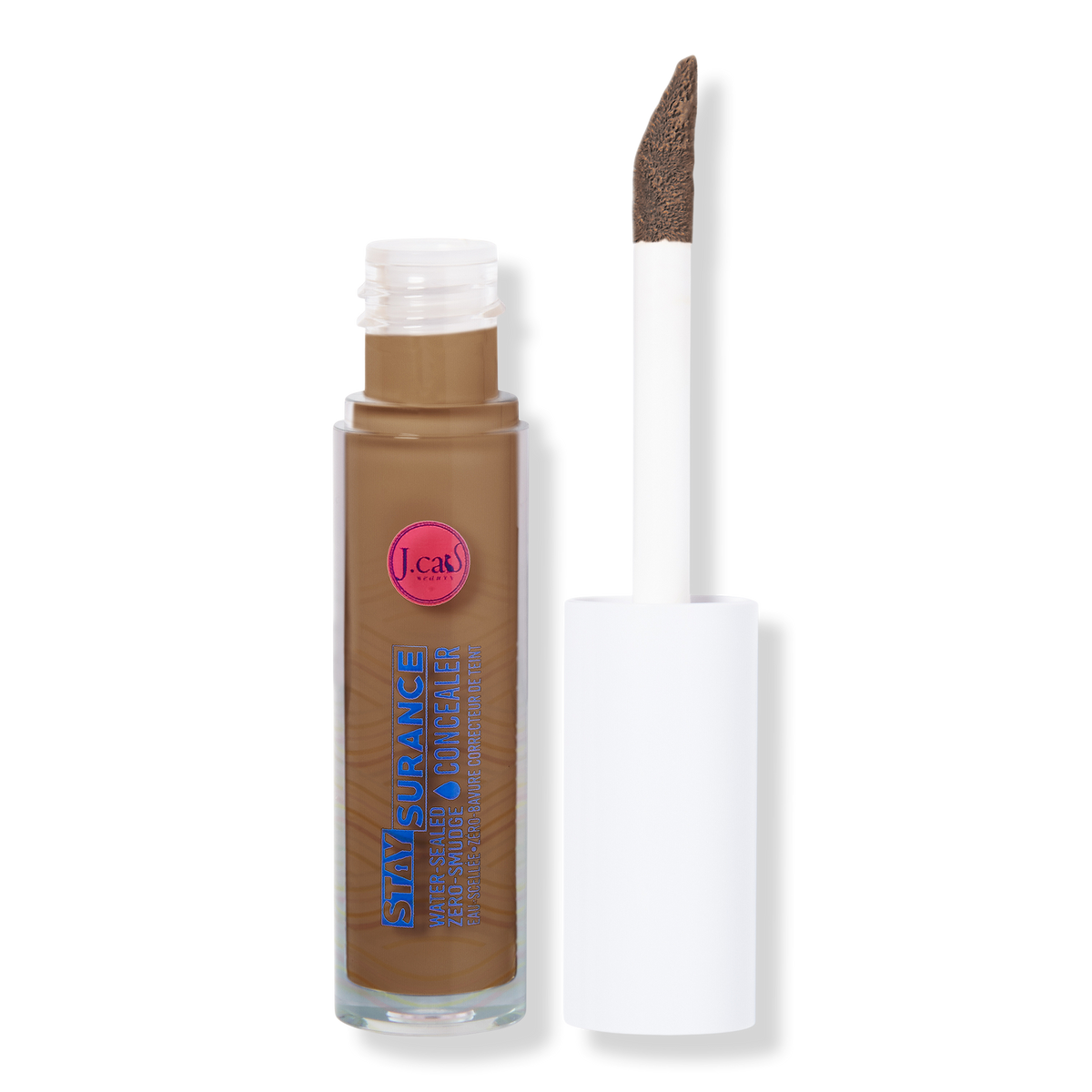 J.Cat Beauty Staysurance Water-Sealed, Zero Smudge Concealer, Olea Island, 0.33 oz