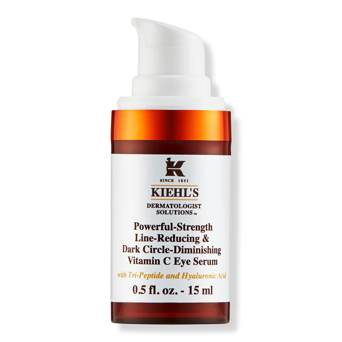 Kiehl's Since 1851 Powerful-Strength Dark Circle Reducing Vitamin C Eye Serum, 0.5 oz