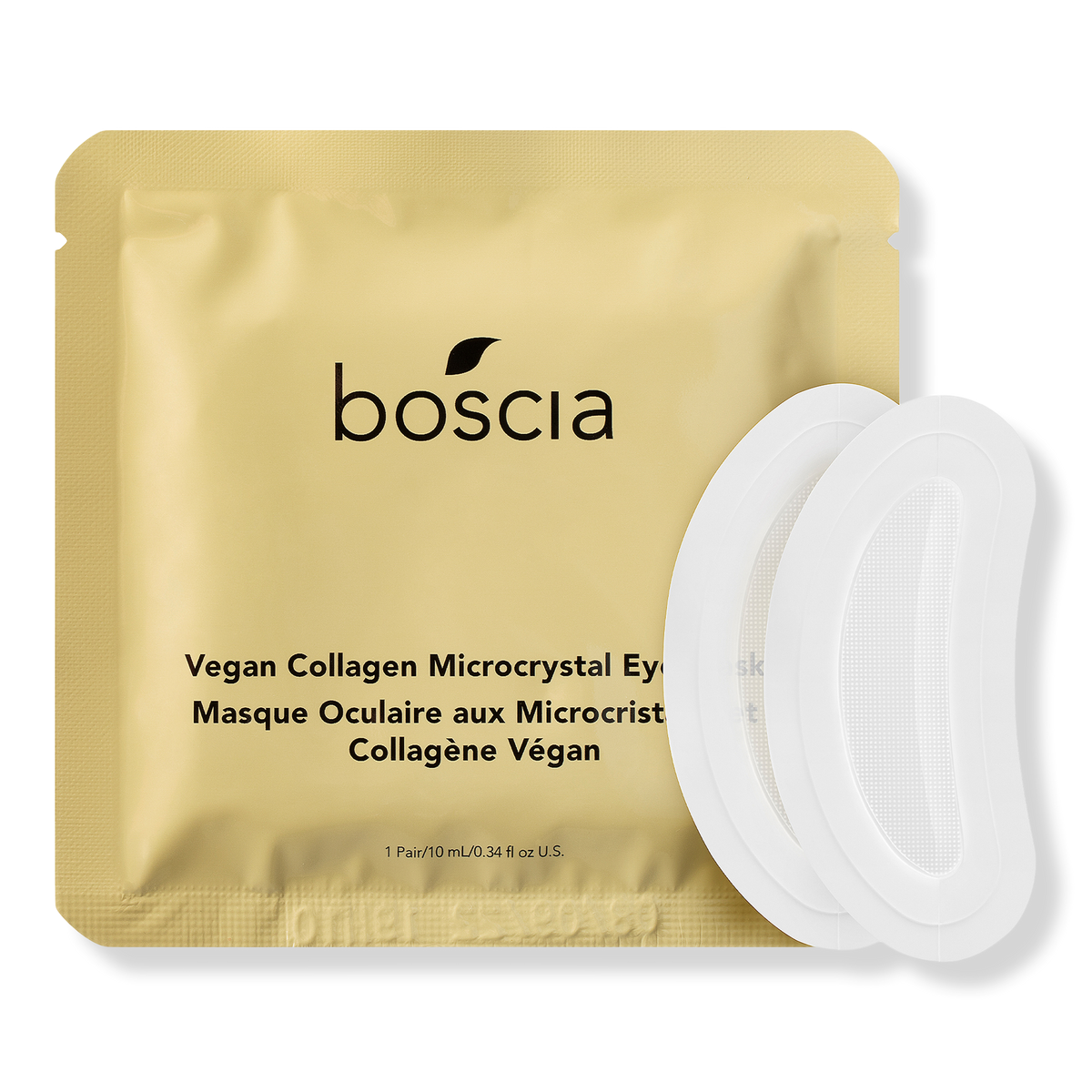 boscia Vegan Collagen Microcrystal Eye Mask, 2 ea