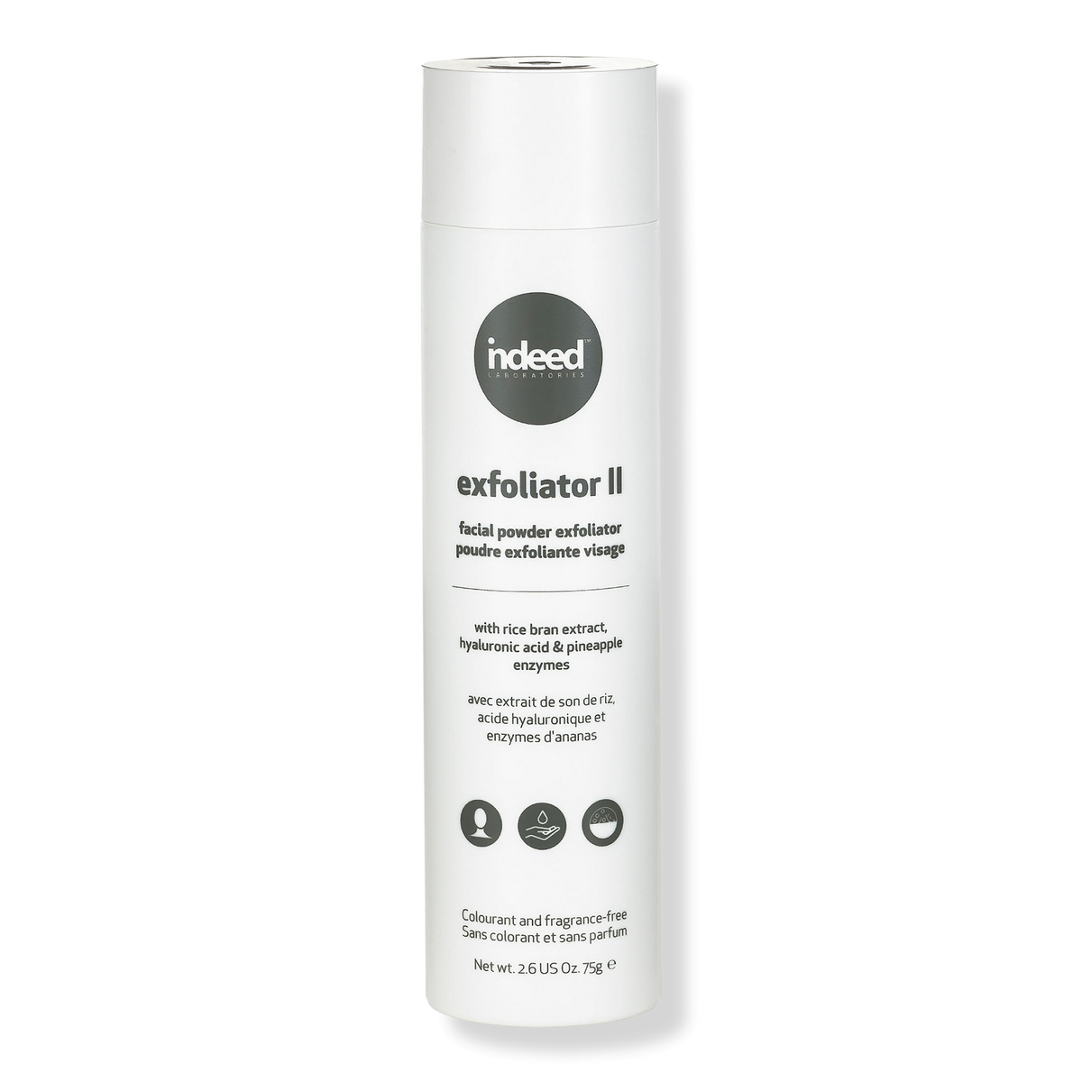 Indeed Labs Exfoliator II, Facial Powder Exfoliator, 2.6 oz