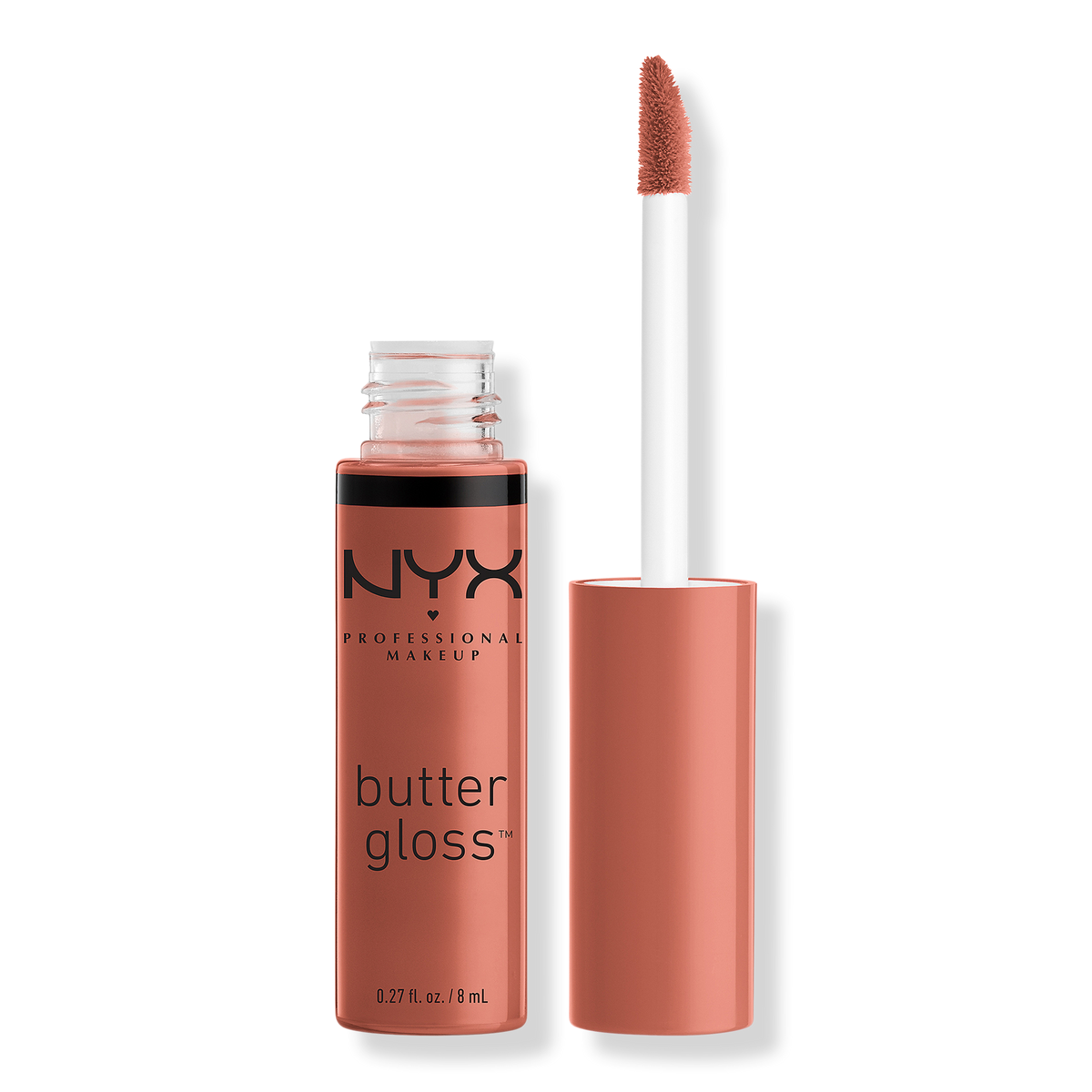 NYX Professional Makeup Butter Gloss Non-Sticky Lip Gloss, Bit Of Honey, 0.27 oz