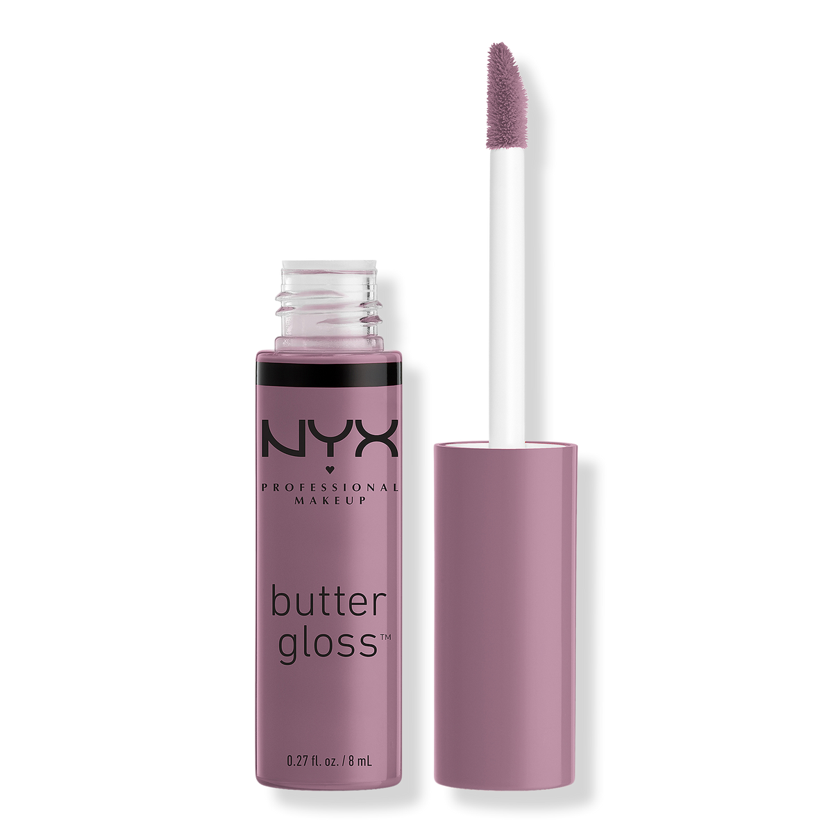 NYX Professional Makeup Butter Gloss Non-Sticky Lip Gloss, Marshmallow, 0.27 oz