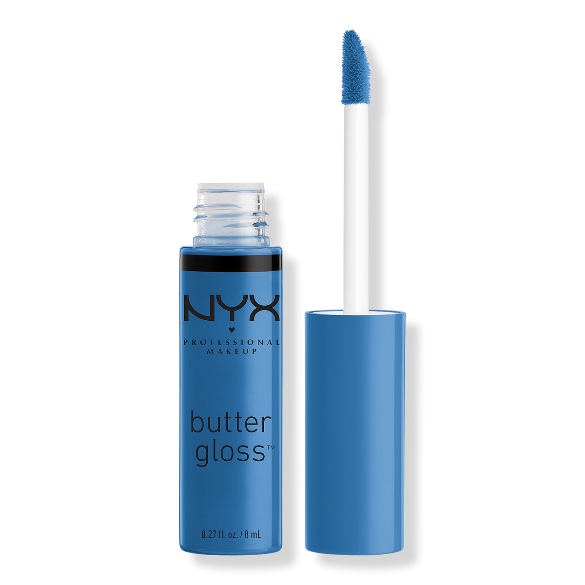 NYX Professional Makeup Butter Gloss Non-Sticky Lip Gloss, Blueberry Tart, 0.27 oz