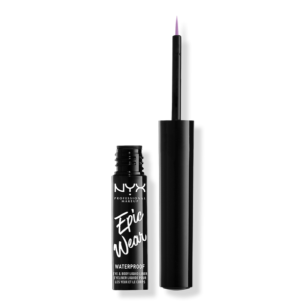 NYX Professional Makeup Epic Wear Long Lasting Liquid Eyeliner, Lilac, 0.12 oz