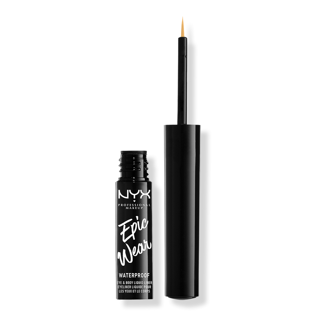 NYX Professional Makeup Epic Wear Long Lasting Liquid Eyeliner, Yellow, 0.12 oz