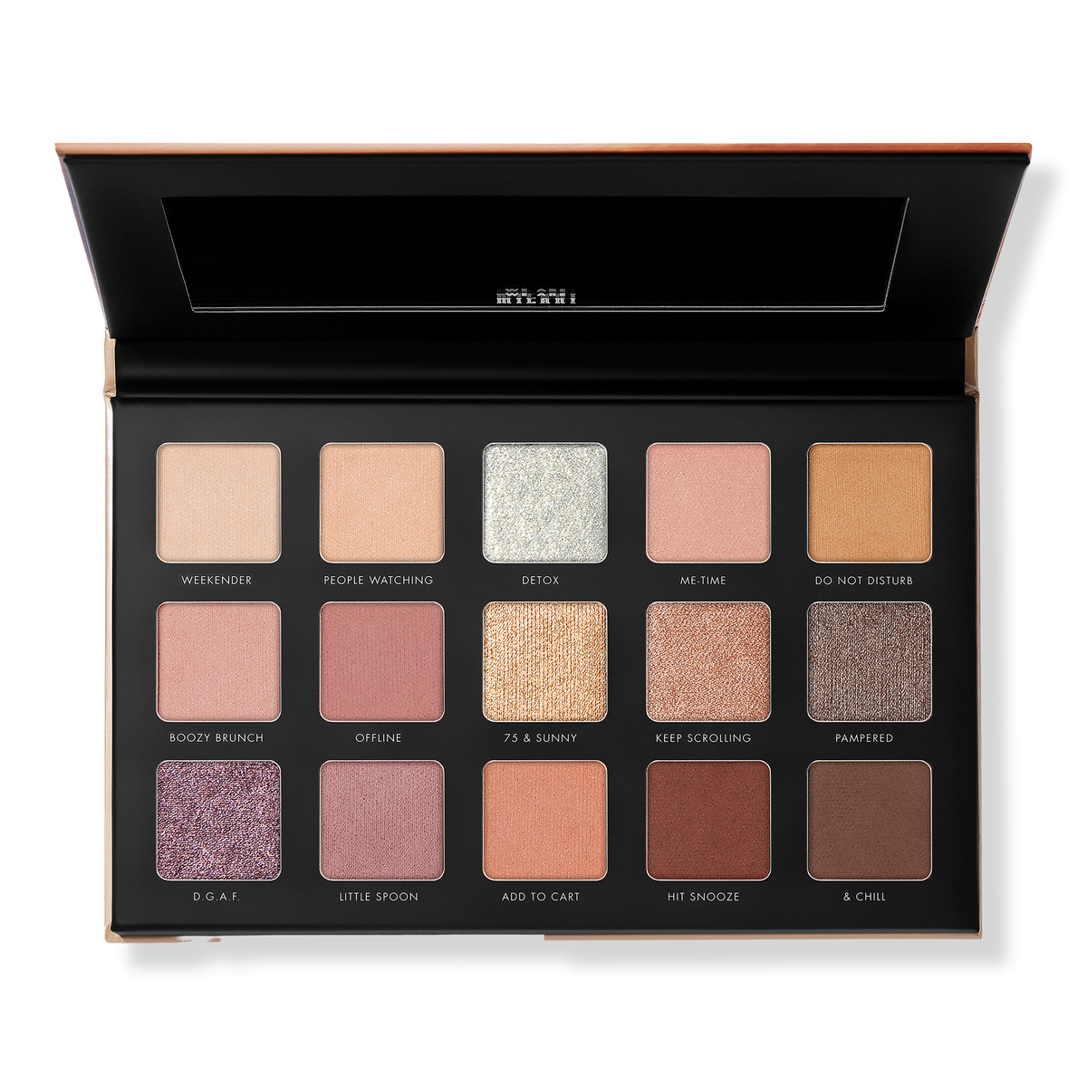 Milani Gilded Nude Palette, 0.3 oz