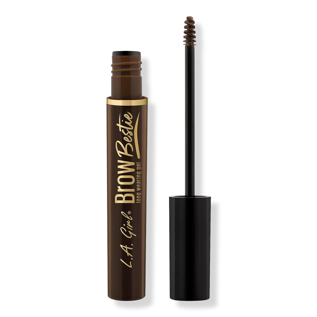 L.A. Girl Brow Bestie Gel Kit, Deep Brown, 0.008 oz