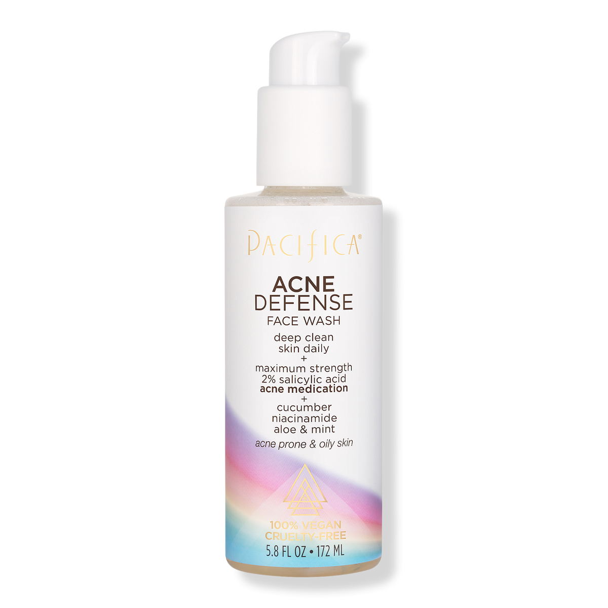 Pacifica Acne Defense Face Wash with Salicylic Acid, 5.8 oz