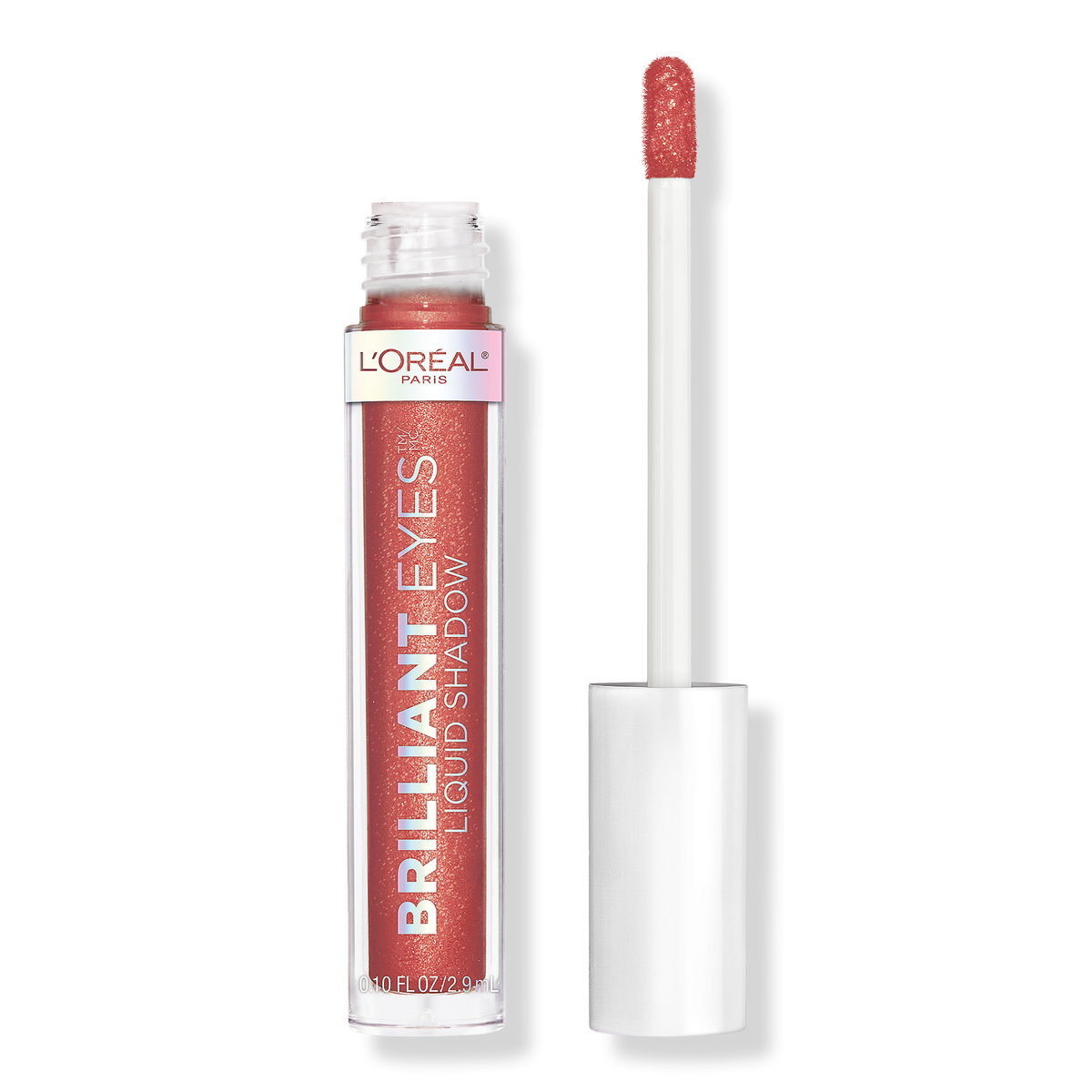 L'Oréal Brilliant Eyes Liquid Eyeshadow, Radiant Ruby, 0.1 oz