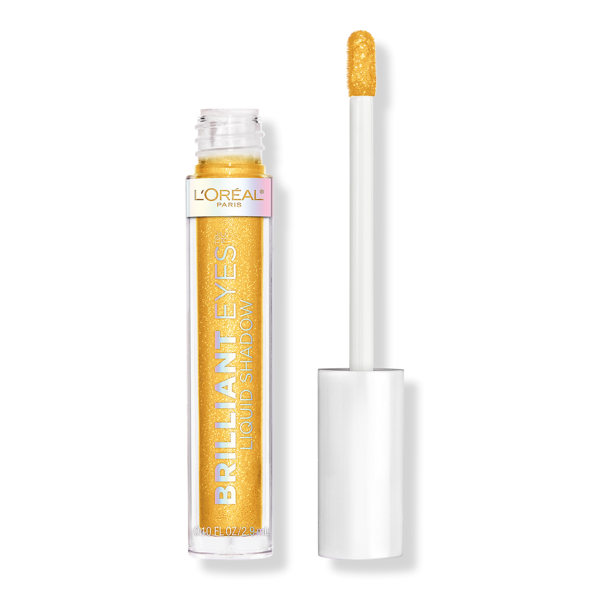 L'Oréal Brilliant Eyes Liquid Eyeshadow, Crown Gold, 0.1 oz