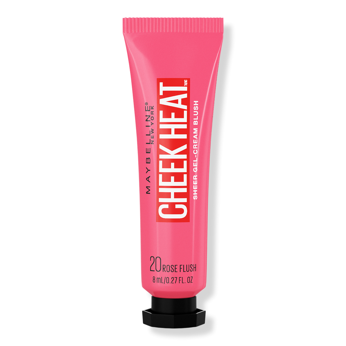 Maybelline Cheek Heat Gel-Cream Blush, Rose Flush, 0.27 oz