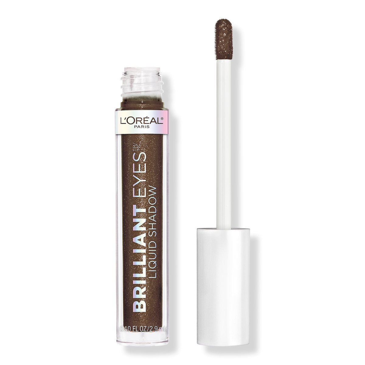 L'Oréal Brilliant Eyes Liquid Eyeshadow, Royal Onyx, 0.1 oz