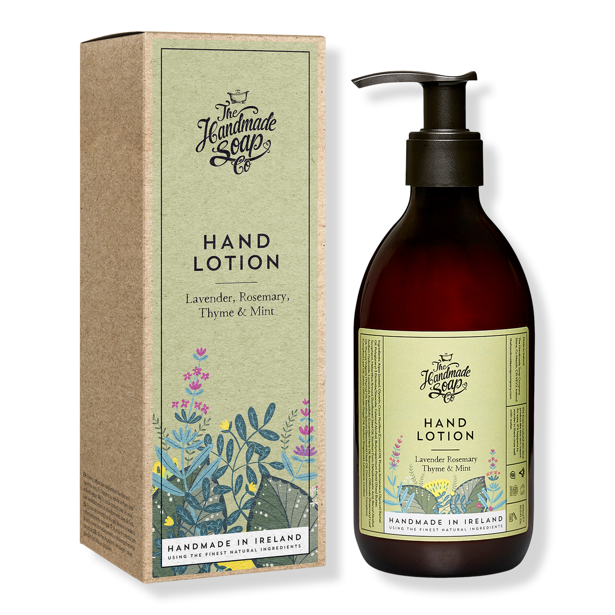 The Handmade Soap Co. Lavender, Rosemary, Thyme & Mint Hand Lotion, 10 oz