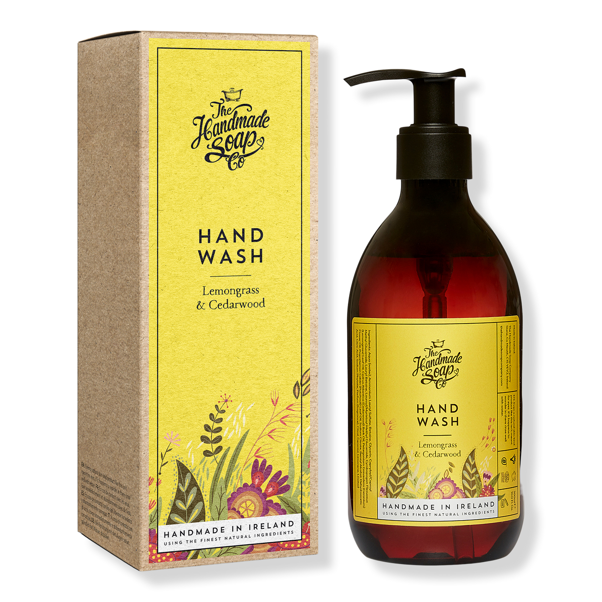 The Handmade Soap Co. Lemongrass & Cedarwood Hand Wash, 10 oz