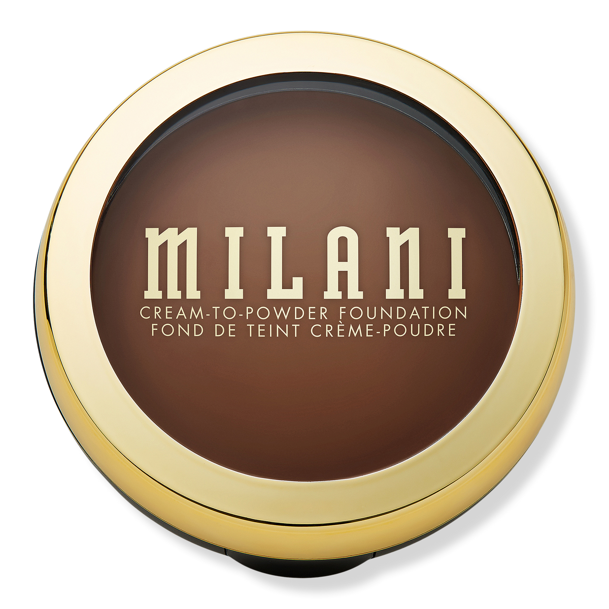 Milani Conceal + Perfect Smooth Finish Cream-To-Powder Foundation, Caramel Brown, 0.28 oz