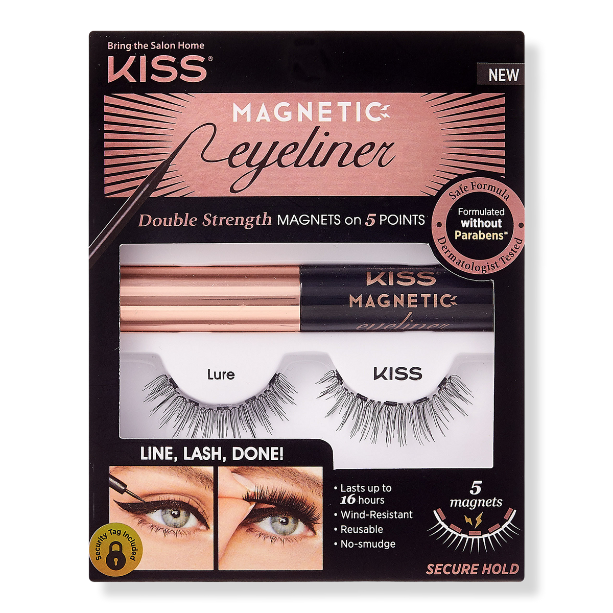 Kiss Magnetic Eyeliner & Lure Lash Kit