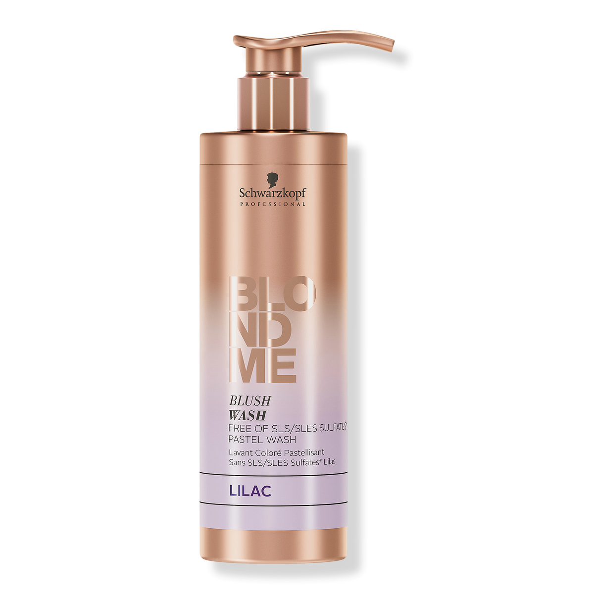BLONDME Blush Wash Shampoo, Lilac, 8.4 oz