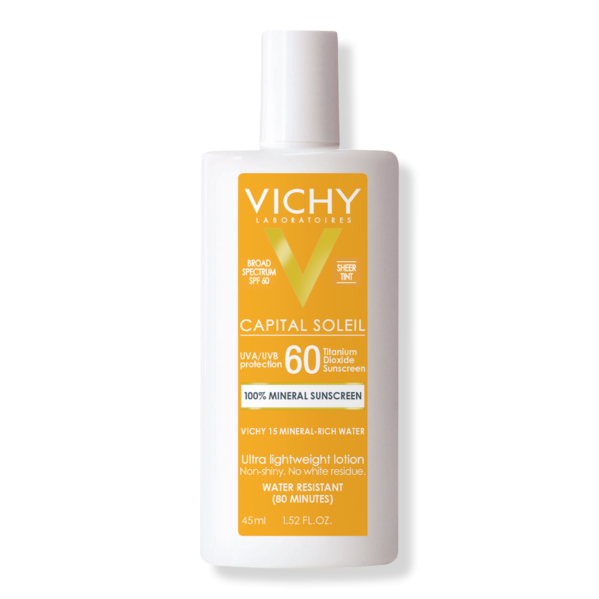 Vichy Capital Soleil Tinted Face Mineral Sunscreen, SPF 60, 1.5 oz