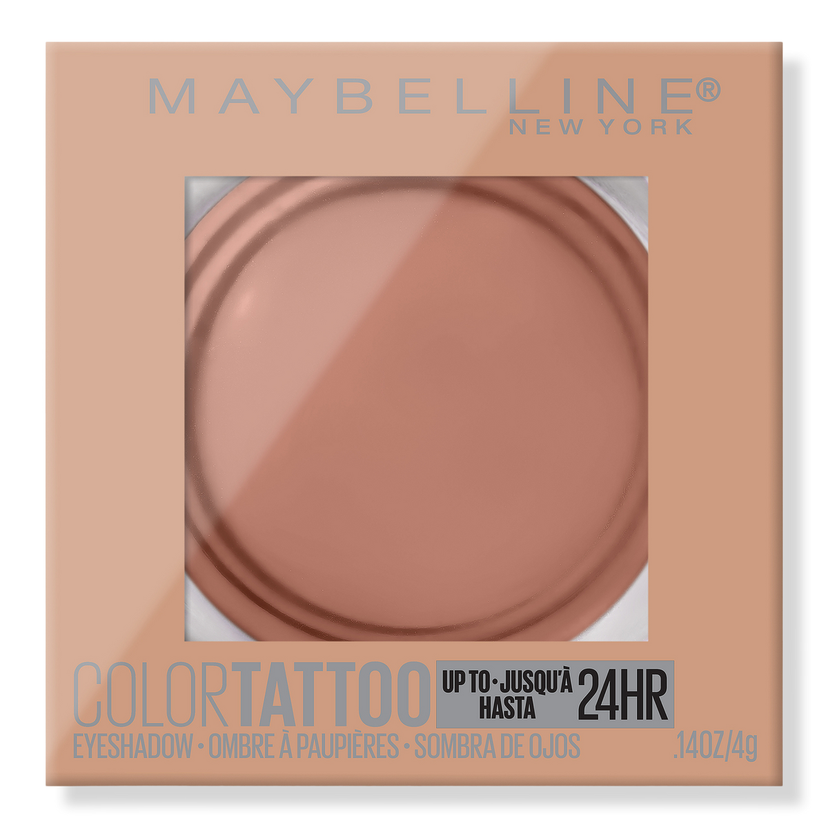 Maybelline Color Tattoo Cream Eyeshadow Pot, Urbanite, 0.14 oz